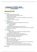 Summary CAS1501_ Study Revision Notes. Perspectives on Accountancy