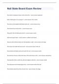 Nail State Board Exam Review 2024 updated to pass