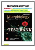 TEST BANK solutions McGraw hill’s microbiology A SYSTEMS APPROACH 6TH EDITION by Marjorie Kelly Cowan & Heidi Smith/ISBN-13 978-1260258998/complete guide…