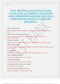 PYSC 302 FINALTEST BANK EXAMS  WITH ACTUAL CORRECT QUESTIONS  AND VERIFIED DETAILED RATIONALES  ANSWERS 2024 &lpar;NEWEST&rpar; ALREADY  GRADED A&plus;