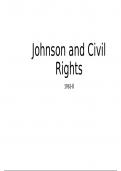 President Johnson and Civil Rights, 1963-69