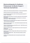 Electrocardiography for Healthcare Professionals&comma; 5e &lpar;Booth&rpar; Chapter 9 Ventricular Dysrhythmias 2024