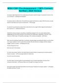 WGU C201 Pre-Assessment &vert; 100&percnt; Correct &vert; Verified &vert; 2024 Version