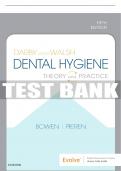 Test Bank For Darby And Walsh Dental Hygiene, 5th - 2020 All Chapters - 9780323477192