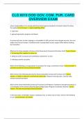 CLG 0010 DOD GOV&period; COM&period; PUR&period; CARD OVERVIEW EXAM