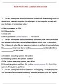 ENCE Practice Test Questions and Answers View ahead exam 100&percnt; correct&semi;latest solution guide