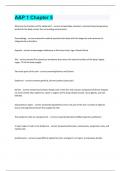 A&P 1 Chapter 5 Question and answers latest update 