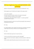 NJ Core Applicator Test ATI QUESTION AND ANSWER  Applicators 