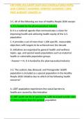 FNP PRACTICE EXAM 2024-2025 UPDATED QUESTIONS AND CORRECT ANSWERS &lpar;VERIFIED ANSWERS&rpar; 100&percnt; PASS ALREADY GRADED A&plus;
