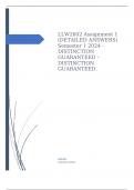 LLW2602 Assignment 1 (DETAILED ANSWERS) Semester 1 2024 - DISTINCTION GUARANTEED