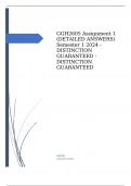GGH2605 Assignment 1 (DETAILED ANSWERS) Semester 1 2024 - DISTINCTION GUARANTEED -