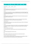Comptia A&plus; Exam 2020 1001 and 1002 Question and answers latest update 