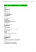 LPN exit class Final&comma; &lpar;Answered&rpar;