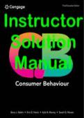 Instructor Solution Manual For CB Consumer Behaviour 3ce Barry J. BabinEric Harris