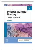 TEST BANK FOR MEDICAL-SURGICAL  NURSING 5EDITION BY HOLLY  STROMBERG&sol; RECENT UPDATED 2024  QUESTIONS AND ANSWERS