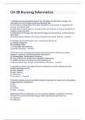 CH 20 Nursing Informatics&period; Final exams comprehensive test guide 2024