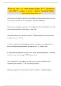 Real Estate Bundled Exams &colon; Complete Question & Answer Package for Perfect Scores