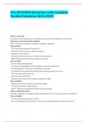PA1 REVISION Questions with Complete Verified Solutions 2024&sol;2025