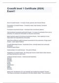 Crossfit level 1 Certificate &lpar;2024&rpar; Exam&excl;&excl;