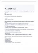 Vivint FSP Test with correct Answers
