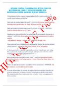 NEW WGU C105 OA EXAM 2024-2025 ACTUAL EXAM 150   QUESTIONS AND CORRECT DETAILED ANSWERS WITH   RATIONALES &lpar;VERIFIED ANSWERS&rpar; &vert;ALREADY GRADED A&plus;     