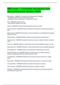 RMI exam 1 Complete Questions And Answers&lpar;Latest Update 2024&rpar;