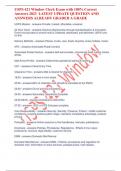 USPS 421 Window Clerk Exam with 100% Correct  Answers 2023 LATEST UPDATE QUESTION AND  ANSWERS ALREADY GRADED A GRADE