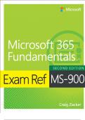 Zacker C&period; Exam Ref MS-900&period; Microsoft 365 Fundamentals 2ed 2023