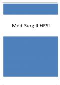 Med-Surg II HESI
