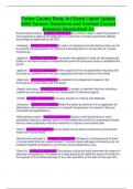 Fulton County Body Art Exam Latest Update 2024 Version Questions and Verified Correct Answers Guaranteed A&plus;