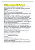 C182 &lpar;Introduction to IT&rpar; - Flashcards