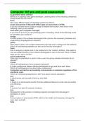 Computer 105 pre and post assessment