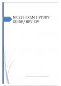 NR 228 EXAM 1 STUDY GUIDE/ REVIEW