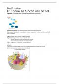 Samenvatting -  Biomedisch kader | 16/20