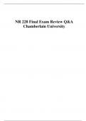 NR 228 Final Exam Review Q&A
