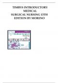 timbys introductory medical surgical nursing 13th edition by moreno timbys introductory medical surgical nursing 13th edition by moreno