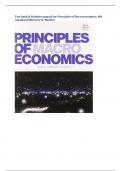 Test bank & Solution manual for Principles of Macroeconomics&comma; 8th  canadian Edition by N&period; Manki