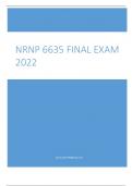NRNP 6635 FINAL EXAM 