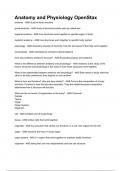 Anatomy and Physiology OpenStax Complete Questions and answers A&plus;