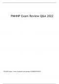 PMHNP Exam Review Q&A 