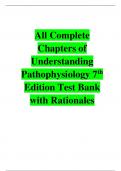 All Complete Chapters of Understanding Pathophysiology 7th Edition with Rationales