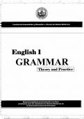 Ejercicios de gramática en inglés