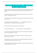 Level 2 CJIS Security Test &vert; 100&percnt; Correct &vert; Verified &vert; 2024 Version