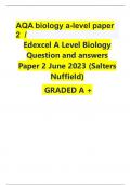   AQA biology a-level paper 2  /   Edexcel A Level Biology Question and answers Paper 2 June 2023 (Salters Nuffield)   GRADED A +                      Describe and explain the steps in the light dependent reaction of photosynthesis  - ANSWER-1. photoionis