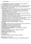 Excel Module 1 Introduction to Excel practice test with complete verified solutions 2024&period;