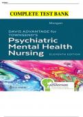 Test Bank For Psychiatric Mental Health Nursing Concepts of Care in Evidence-Based   Practice 11th Edition   DOWNLOAD THE BEST COPY