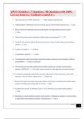 APCO Modules 1-7 Questions &vert; 50 Questions with 100&percnt; Correct Answers &vert; Verified &vert; Graded A&plus;&period;