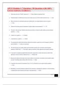 APCO Modules 1-7 Questions &vert; 50 Questions with 100&percnt; Correct Answers&comma; Graded A&plus;&period;