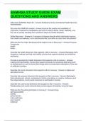 SAMHSA STUDY GUIDE EXAM QUESTIONS AND ANSWERS