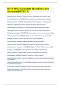 D315 WGU Complete Questions and Answers&lpar;RATED A&rpar;